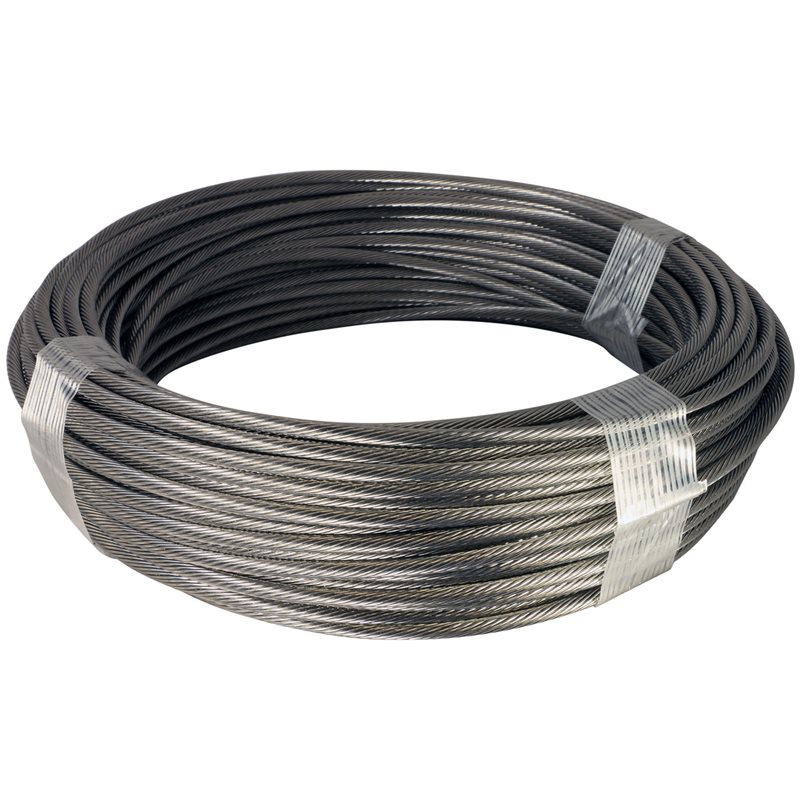 Hot Dip Galvanized Steel Cable 1x7 and 1x19 Construction