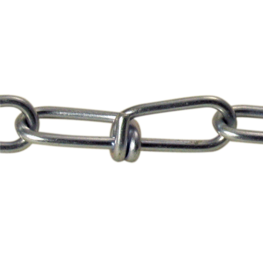 Double Loop Chain-Zinc Plated