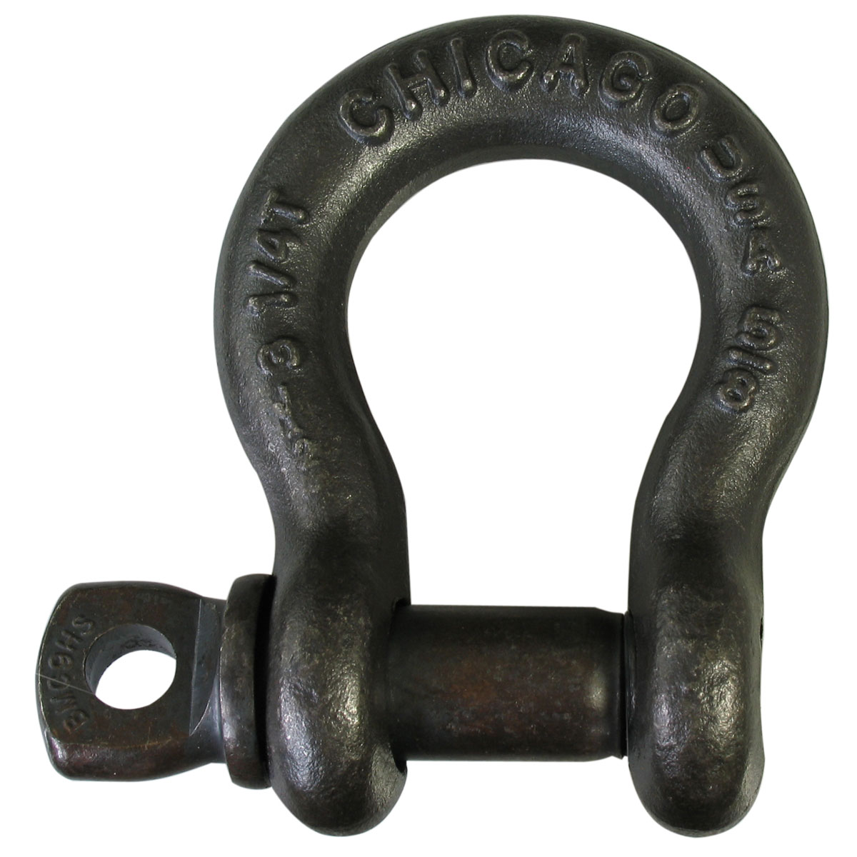 Chicago Hardware Black Theatrical Anchor Shackle