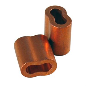 5 / 32 X 100 Pcs Copper Sleeves
