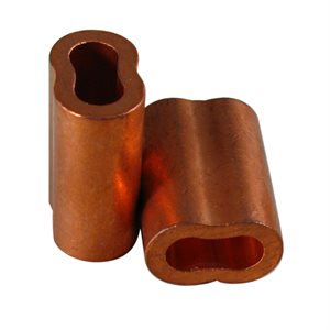1 / 4 X 100 Pcs Copper Sleeves (08)