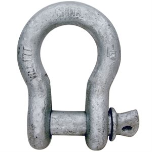 1-1 / 2 Load Rated Screw Pin Anchor Shackle
