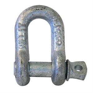 3 / 8 Galvanized Screw Pin Chain Shackle