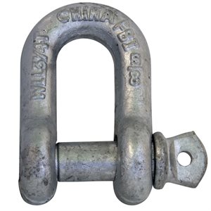 5 / 8 Galvanized Screw Pin Chain Shackle