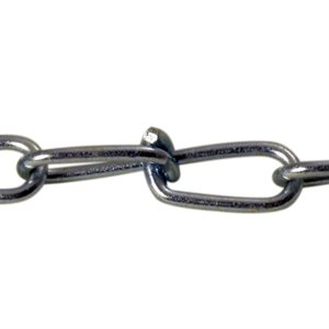 2 / 0 X 250 FT Double Loop Chain Zinc Plated
