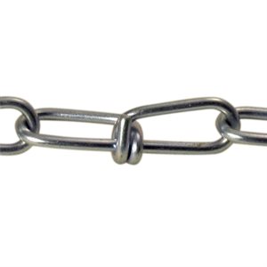#3 X 200 FT Double Loop Chain Zinc Plated