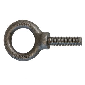 3 / 8-16 X 1-1 / 4 Forged Machinery Eyebolt Self Colored- Shoulder Pattern